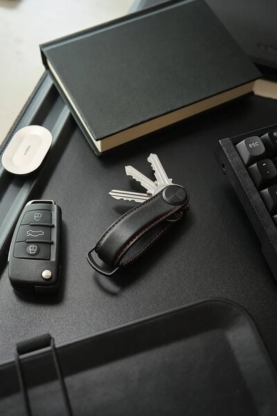 Orbitkey Usnjen etui za ključe Orbitkey Pro Leather 9,3 x 3,5 cm