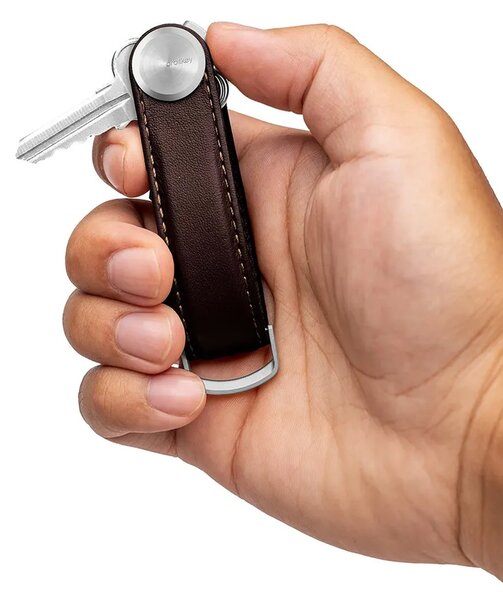 Orbitkey Usnjen etui za ključe Orbitkey Pro Leather 9,3 x 3,5 cm