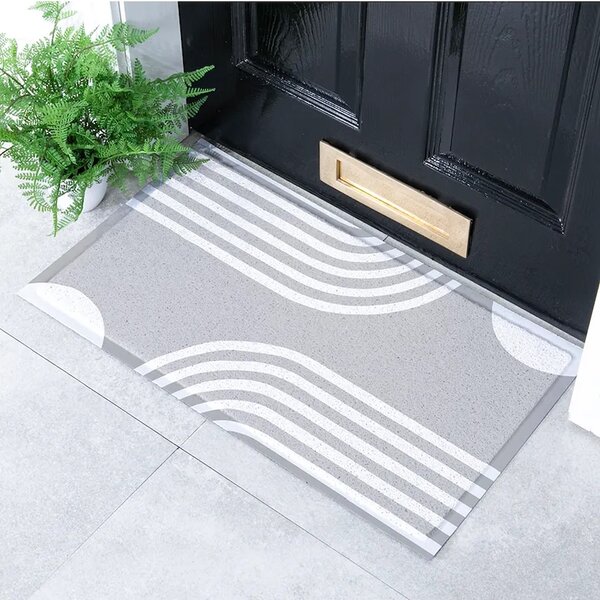 Artsy Doormats Krpa Artsy Doormats Grey Abstract Line 70 x 40cm