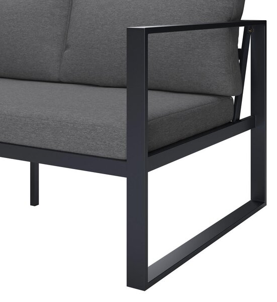 LOUNGE ZOFA tkanina železo