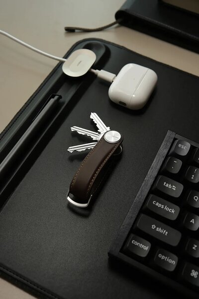 Orbitkey Usnjen etui za ključe Orbitkey Pro Leather 9,3 x 3,5 cm