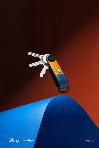 Orbitkey Usnjen etui za ključe Orbitkey Hybrid x Disney™ 8,6 x 2,2 cm