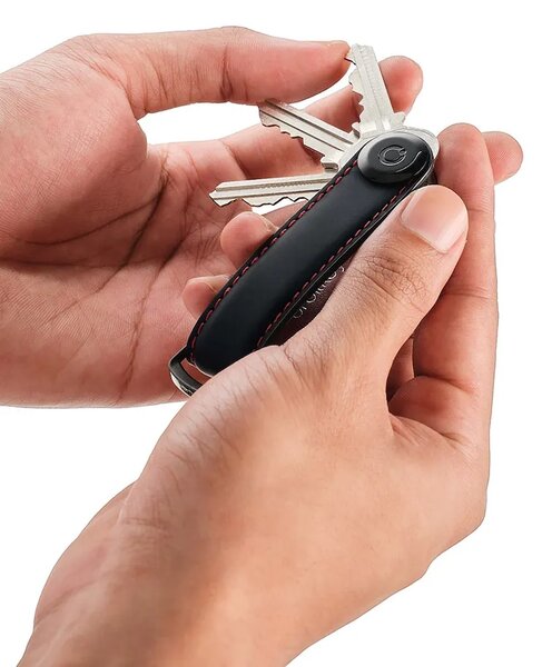 Orbitkey Usnjen etui za ključe Orbitkey Matte Leather 8,6 x 2,2 cm