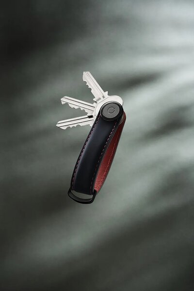 Orbitkey Usnjen etui za ključe Orbitkey Matte Leather 8,6 x 2,2 cm