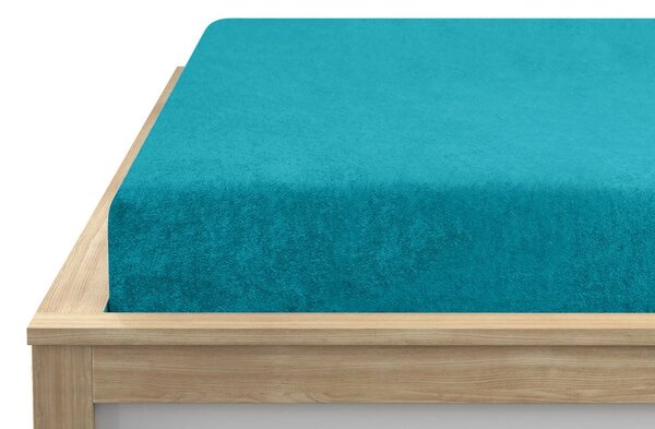 Frotirna rjuha EXCLUSIVE turkizna 90 x 200 cm
