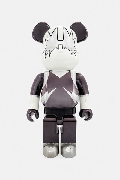 Medicom Toy Dekorativna figura Medicom Toy Be@rbrick KISS Space Man Chrome Ver. 1000%