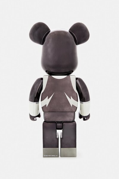 Medicom Toy Dekorativna figura Medicom Toy Be@rbrick KISS Space Man Chrome Ver. 1000%