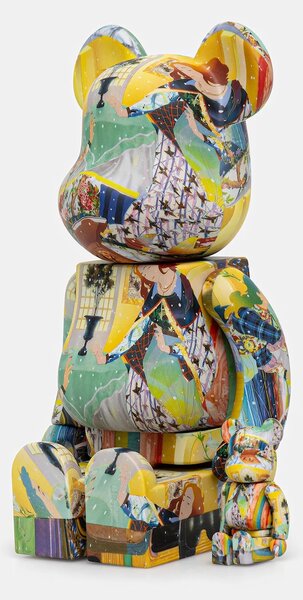 Medicom Toy Dekorativna figura Medicom Toy Be@rbrick Tomokazu Matsuyama 100% & 400%
