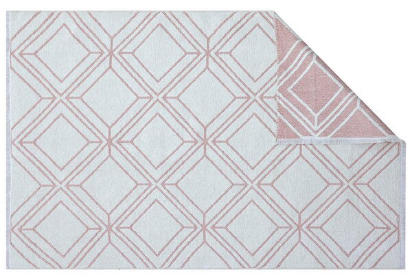 RAVNO TKANA PREPROGA COLORI 80/150 cm tkano krem barve, terakota
