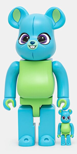 Medicom Toy Dekorativna figura Medicom Toy Be@rbrick Bunny (Toy Story 4) 100% & 400%