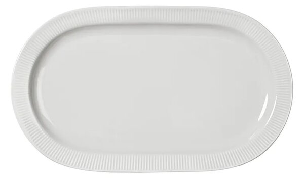 Sagaform krožnik za serviranje iz porcelana 34 x 20 x 2,5 cm