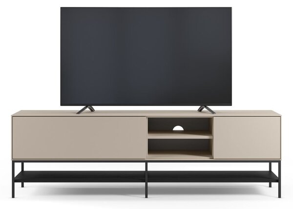 Kremno bela TV omarica 180x55x35 cm Amira – Marckeric