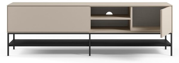 Kremno bela TV omarica 180x55x35 cm Amira – Marckeric