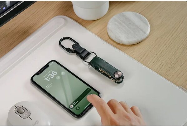 Orbitkey organizator za ključe iz naravnega usnja