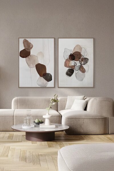 Inne stenska dekoracija v okvirju 50 x 70 cm