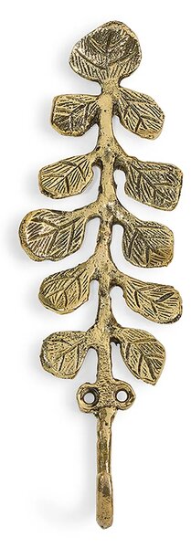 Doing Goods kavelj stenski iz medenine 19,5 x 6,5 x 3,5 cm