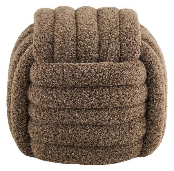 House Nordic tabure iz tekstilnega materiala 48 x 48 x 43 cm