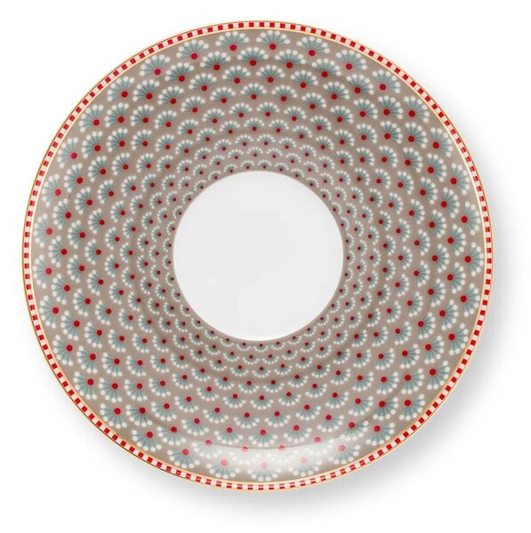 Pip Studio komplet skodelic za kavo iz glaziranega porcelana 300 ml