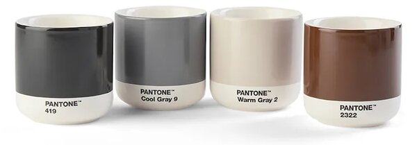 Pantone komplet lončkov iz porcelana