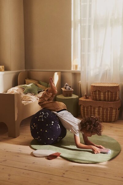 Ferm Living preproga okrasna iz volne 110 x 110 cm