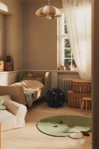 Ferm Living preproga okrasna iz volne 110 x 110 cm
