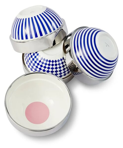 Pols Potten komplet skledic iz porcelana 14 x 7,7 cm