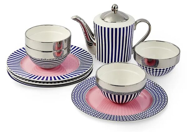 Pols Potten komplet skledic iz porcelana 14 x 7,7 cm