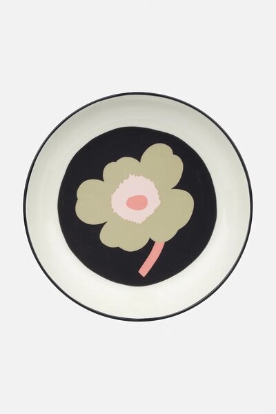 Marimekko krožnik zajtrkovalni iz kamenine 20,5 cm