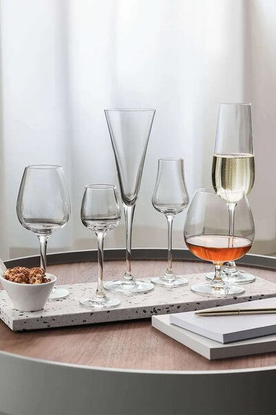 Villeroy & Boch komplet kozarcev na peclju za vodko iz kristalnega stekla 50 ml