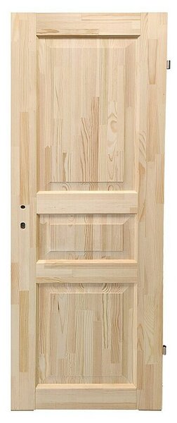 Eurolam Lesena sobna vrata P1 (650 x 2.000 mm, Smer odpiranja: Desno, Srednji sloj: Masiven)