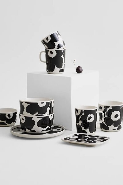 Marimekko komplet lončkov iz kamenine 200 ml