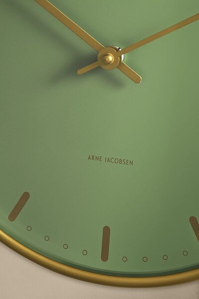 Arne Jacobsen Clocks stenska ura iz kovine 29 cm