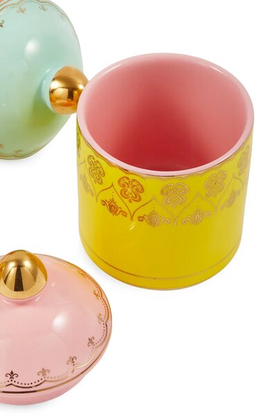 Pols Potten posoda za shranjevanje iz glaziranega porcelana 9 x 14 cm