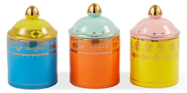 Pols Potten posoda za shranjevanje iz glaziranega porcelana 9 x 14 cm