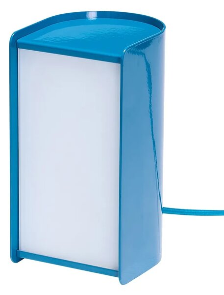Hübsch svetilka namizna iz polirane kovine 11 x 11 x 30 cm