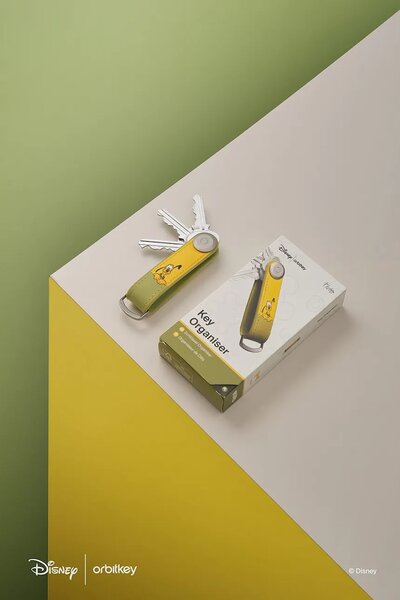 Orbitkey organizator za ključe iz naravnega usnja 8,8 x 2 x 2 cm
