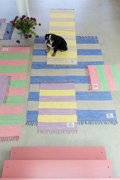Bongusta preproga okrasna bombažna 60 x 200 cm