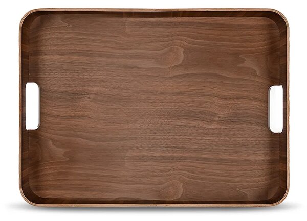 Sagaform pladenj za serviranje iz orehovega lesa 55 x 40 x 6 cm