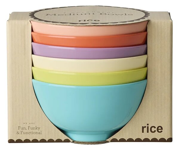 Rice komplet skledic iz melamina 13 x 12 x 15 cm