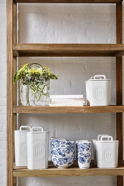 Riviera Maison posoda za živila iz porcelana
