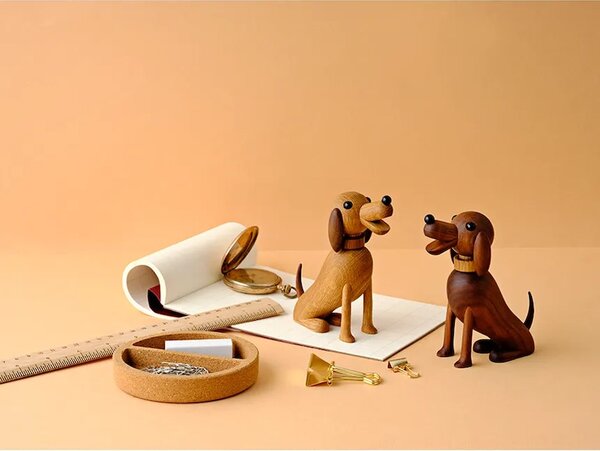 Lucie Kaas figurica dekorativna lesena Buster | Dog 12 cm