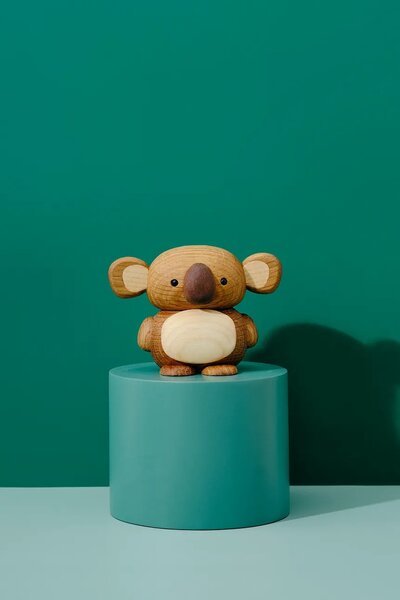 Lucie Kaas figurica dekorativna iz lesa Koala Kozi 7 cm