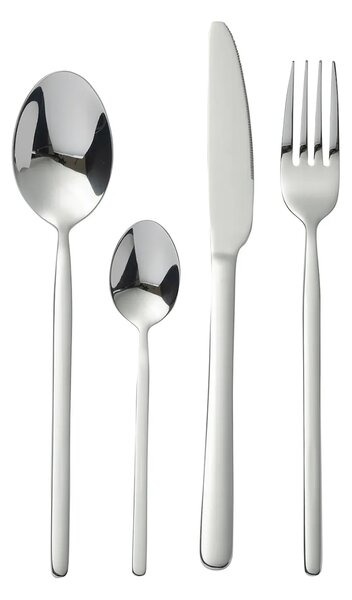 J-Line set jedilnega pribora iz nerjavečega jekla 27 x 16 x 6 cm