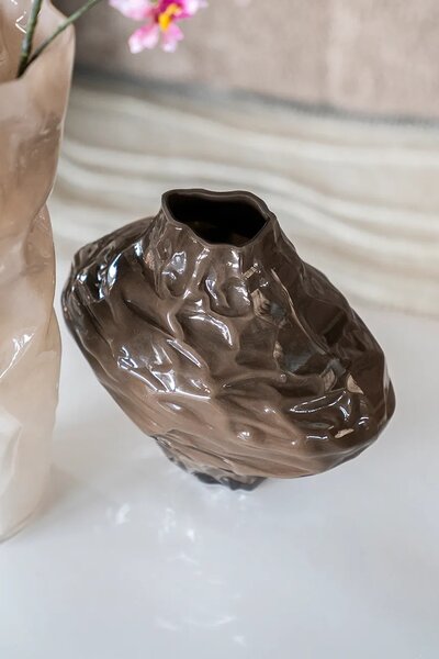 By-Boo vaza dekorativna iz barvanega stekla 26,5 x 17 x 22 cm