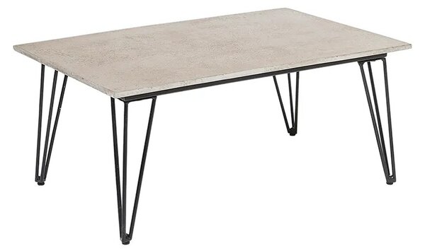Bloomingville klubska mizica iz cementa 90 x 42 x 60 cm