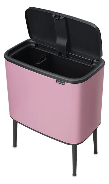 Brabantia koš za smeti iz prašno barvanega jekla 11 + 23 l