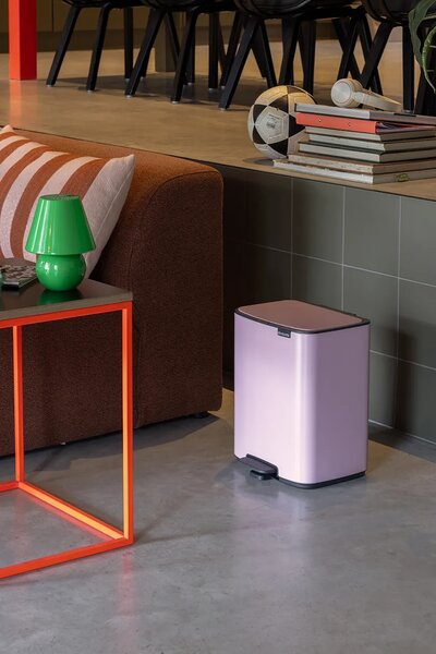 Brabantia koš za smeti iz prašno barvanega jekla 12 l