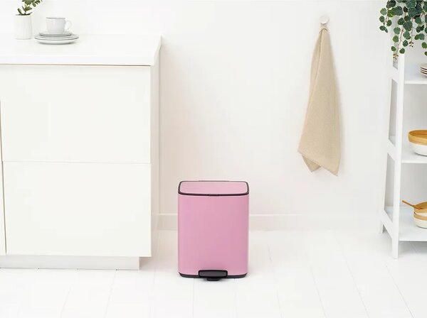Brabantia koš za smeti iz prašno barvanega jekla 12 l