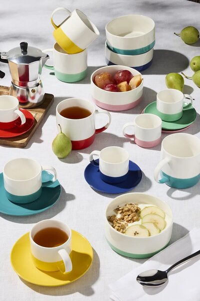 Tognana komplet skodelic za kavo iz porcelana 110 ml