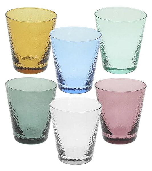 Tognana komplet kozarcev iz barvanega stekla 330 ml